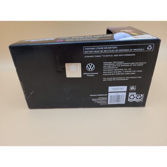 2023 Adventure Force Stranger Things Surfer Boy Pizza Van / Remote Control New - Picture 4 of 5